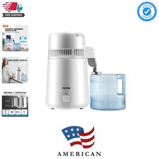 Water Distiller, 1.1 Gal Distilled Water Machine, 750W Pure Water Distilling ...