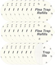 20 Pack Flea Trap Refill Discs Replacement Glue Boards 7.1 Sticky Pads Fits New