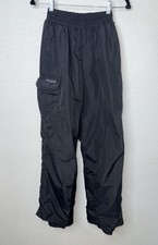 Vintage Columbia Sportswear Snow Rain Pants Waterproof Pockets Women's Small R2