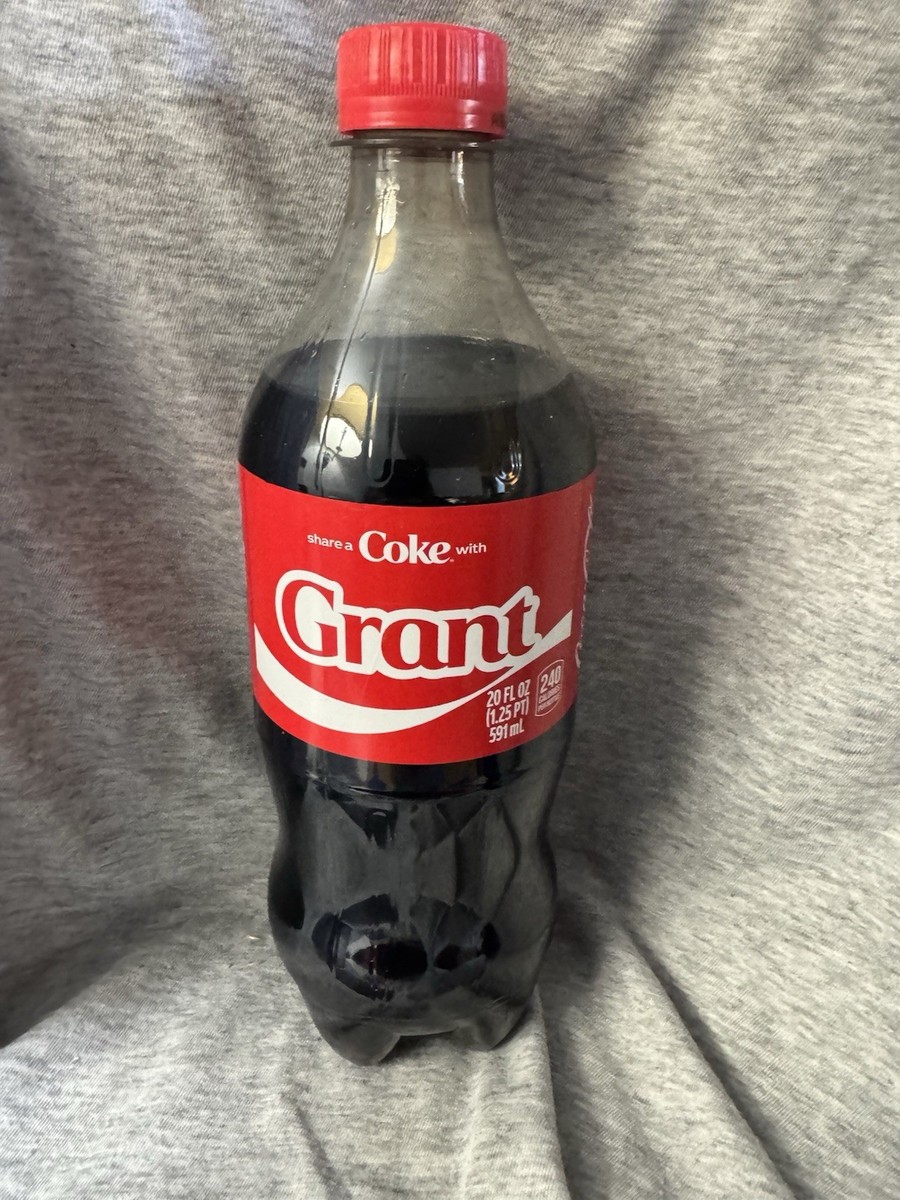 Share a Coke with Grant 2025 Personalized Gift Coca~Cola