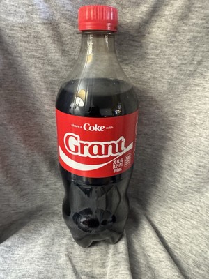 Share a Coke with Grant 2025 Personalized Gift Coca~Cola Bottle