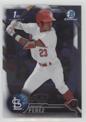 2016 Bowman Draft Chrome Draft Picks Delvin Perez #BDC-31 x9h