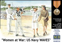 Master Box 3556 Woman At War: Us Navy Waves Figuren In 1:35 Bausatz Neu+Ovp