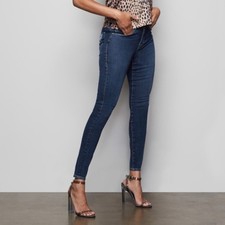 NEW Good American Good Legs Distressed Jeans sz 00 Blue345