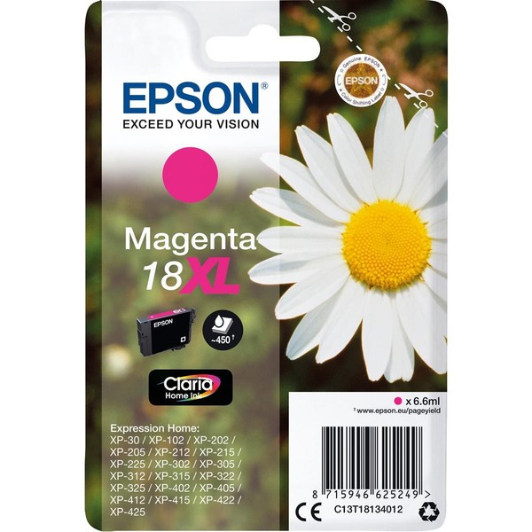 Epson C13T18134012 Epson Tintenpatrone Xl Magenta Claria Home T 181 T 18-image