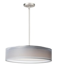 Maxim Prime 5-Light Pendant Light in Satin Nickel