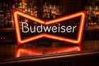 Vintage Original Budweiser Neon Sign Franceformer Transformer  Works Authentic