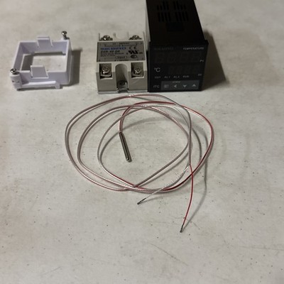 Inkbird ITC-100VH PID Temperature Controller 40A SSR K Thermocouple 100-240V