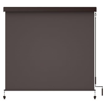 Outdoor Roller Shades for Patio with Valance, New Material Outdoor Blinds wit...