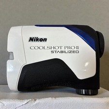 NIKON COOLSHOT PRO II STABILIZED LASER GOLF RANGEFINDER Used Good From JP