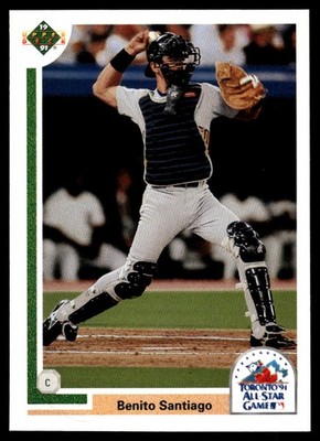 1991 Upper Deck Final Edition #91F Benito Santiago