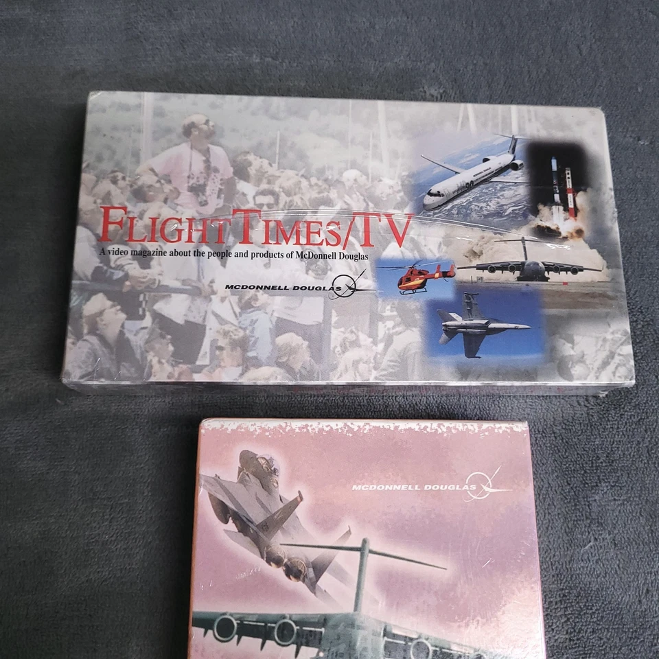 Flight Times TV McDonnell Douglas VHS Magazine No. 5 + Promise New Sealed - Image 3 of 4