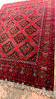  10' 2" X  6' 7.5" Wool Rug Hand-woven AFGAN TURKMAN RED Oriental Carpet — photo 5