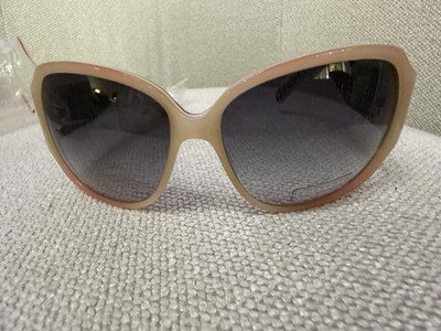 Coach April S444 oversized sunglasses featuring a pink  display picture 3