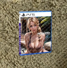 Uncharted Legacy of Thieves Collection PS5 CUSTOM COVER ART CASE ONLY