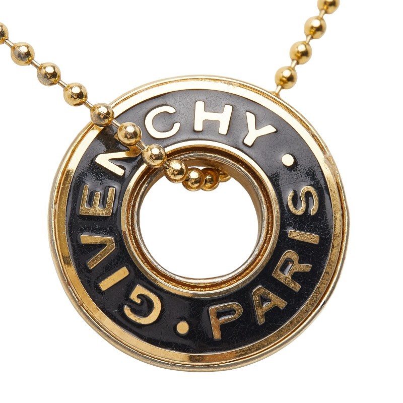 Givenchy logo Necklace Ball Chain Women 【Used】 thumbnail 3