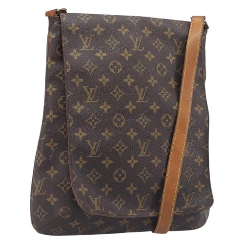 Louis Vuitton Musette Monogram Brown Canvas Shoulder Bag
