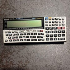 CASIO VX-4 Mini Pocket Personal Computer Sprachrechner getestet funktioniert