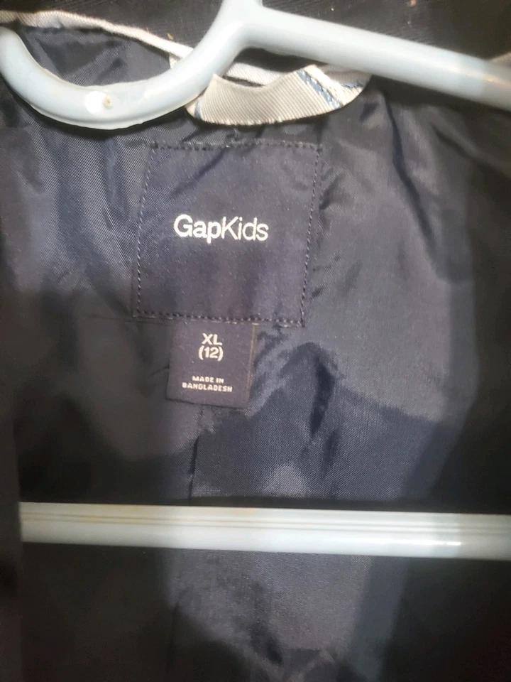 Chaqueta Blazer Traje GAP Niños Azul Marino Talla XL 12 Foto 2 de 4
