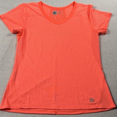 RBX Live Life Activewear Athletic Performance Running T-Shirt Women Med Pink