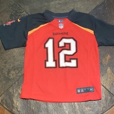 Nike Tampa Bay Buccaneers Tom Brady #12 NFL Buccaneers Jersey Size Youth L