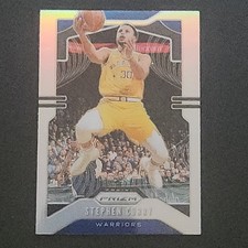 Panini 2019-20 Prizm Stephen Curry #98 Silver Prizm