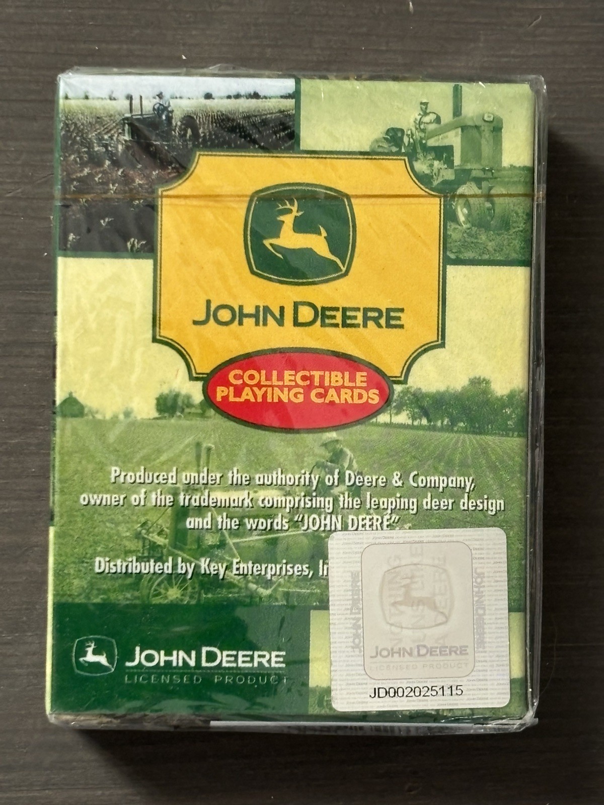 John Deere Collectible Playing Cards BRAND NEW Sealed w/ hologram FREE SHIPPING 