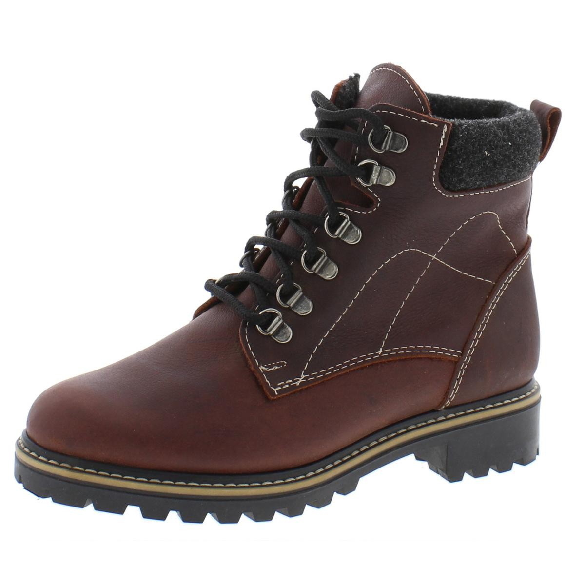 Повседневные ботинки Martino Womens Penny Red из красной кожи, узкие 8,5 (AA,N) BHFO 2253