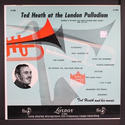 TED HEATH: at the london palladium LONDON 12'' LP 33 RPM