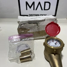 Assured Automation WM-NLCH-100 Brass Mechanical Water Meter
