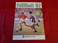 Panini Album Bundesliga 1982 Football 82, Complete Sticker Book, Complete, Good