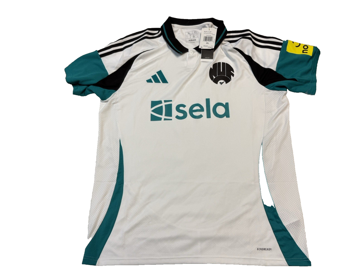 Adidas Newcastle United FC 2024/25 Size XL WhiteThird Jersey