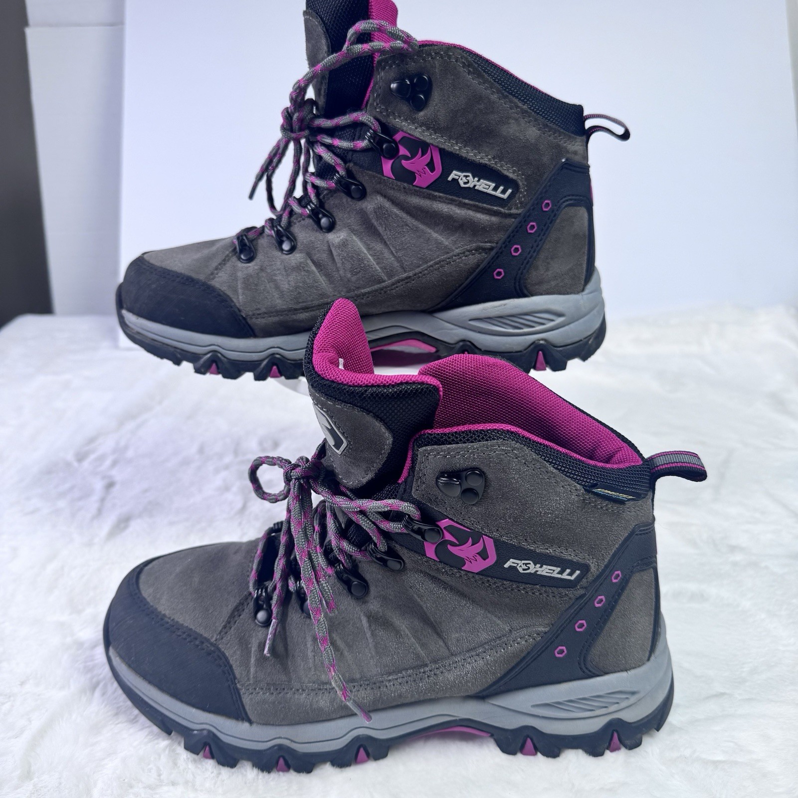 Foxelli Hiking Boots Waterproof Women’s Size 9-image