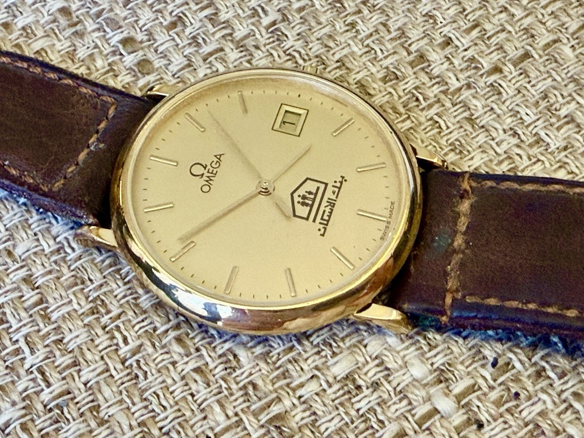 ✨ Omega De Ville Quartz Housing Bank Special Ed. 196-0312 w/ Box