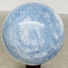 2760G Natural Blue Celestite Crystal Sphere Ball Healing Madagascar — photo 9