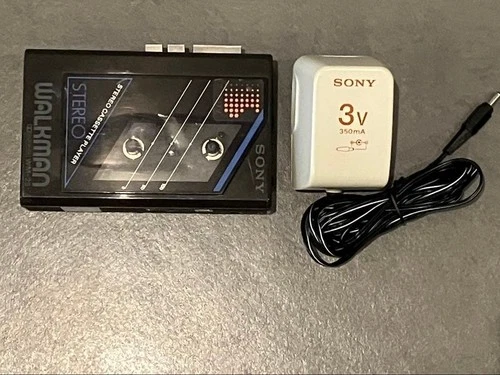 Sony WM-25 Stereo Cassette Player Vintage Walkman Portable Audio Gear