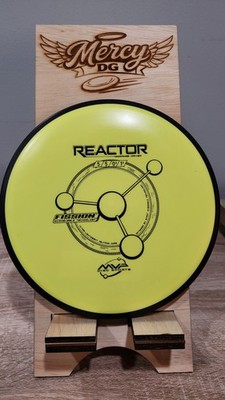 MVP Disc Sports Reactor Fission Midrange 166g Yellow/Black 5 5 -0.5 1.5