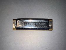 Hohner MS Blues Harp Harmonica Key of C Made in Germany w/ Case  Manual