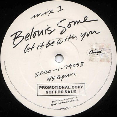 Belouis Some, Let It Be With You, (12'', Promo), VG+, 3664389828