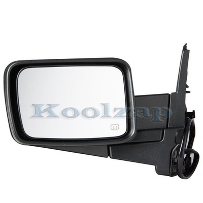 For 2006-2010 Commander Front Left Mirrors Black Plastic Q