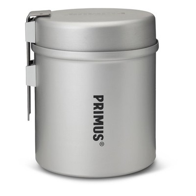 Primus Essential Trek Pot 1L Camping Kochset Leicht Keramik Antihaft Grau