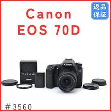 Canon EOS 70D Kamera mit EF-S 18-55mm STM Objektiv Set geprüfter Zustand