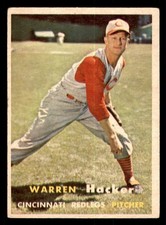 1957 Topps - Warren Hacker #370 VG