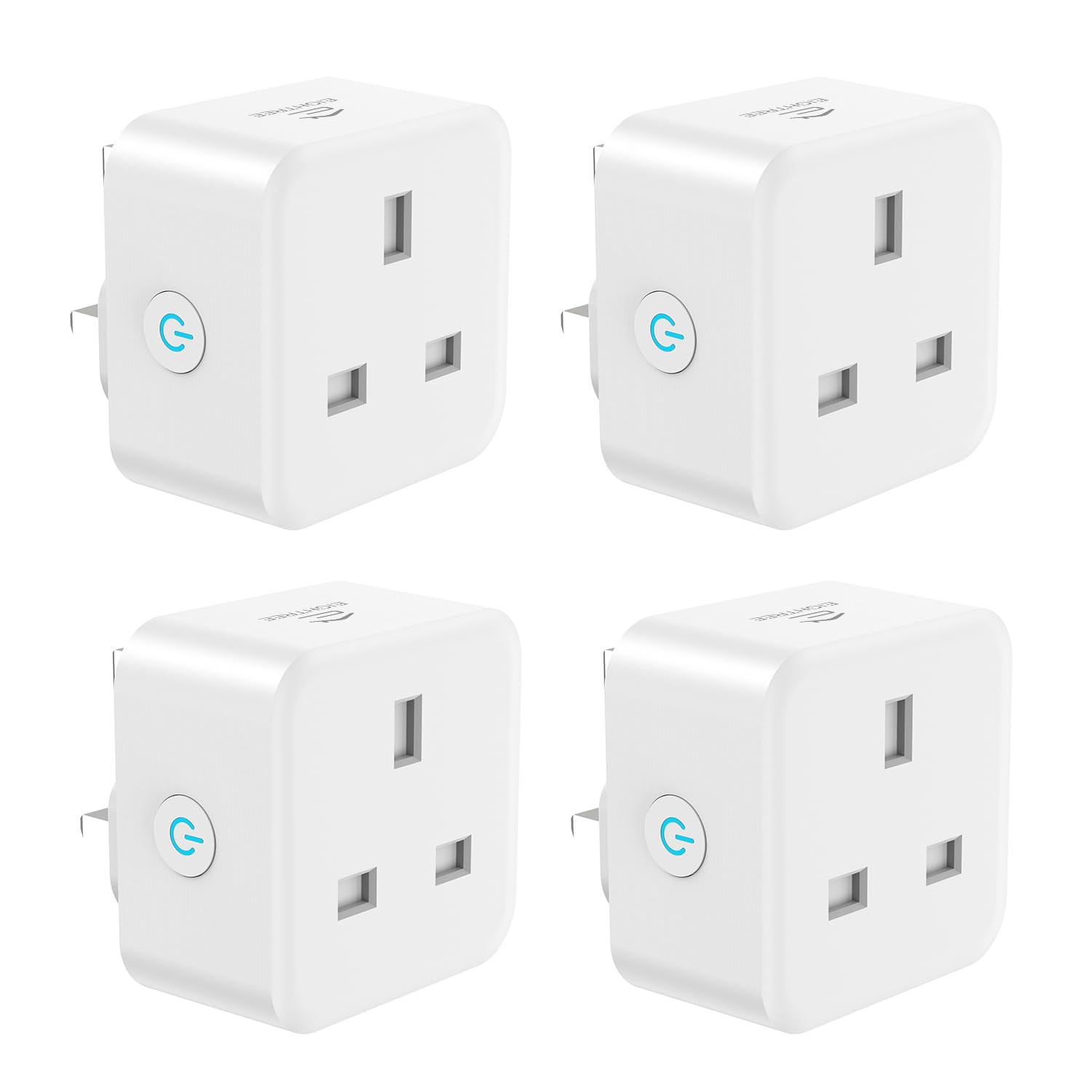 EIGHTREE Smart Plug with Energy Monitoring, 13A Smart Plugs that Work with Alexa