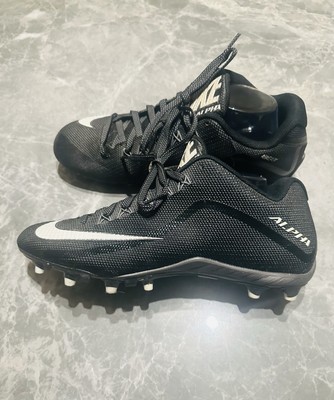 Nike Men s Alpha Pro 2 TD Cleats Style 719925-010 Size 13 Black