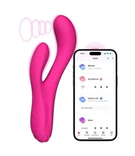 Lovense Osci 3 App Enabled Oscillating & Warming Rabbit Vibrator