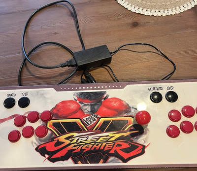 Street Fighter V 2-Player Wired Arcade Fight Stick Joystick Controller