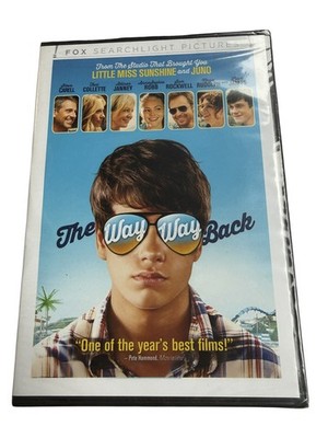 The Way Way Back DVD 2013 New Sealed Fox Searchlight Comedy Drama Steve Carell