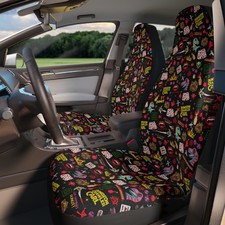 Dungeon Crawler Carl Car Seat Covers Dcc Merch Princess Donut Iwkym Dcc Merch