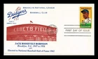 Dr Jim Stamps Jackie Robinson Black Heritage FDC Brooklyn Natl League Baseball